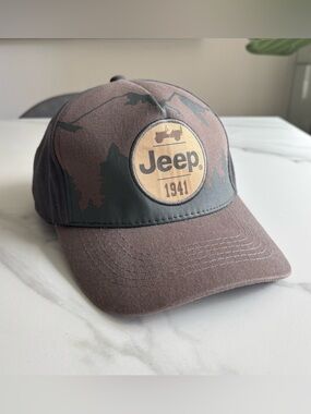 Jeep 1941 Brown & Green Camouflage Trucker Hat
